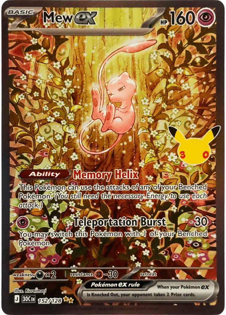 Mew ex, 30th Celebration #152 / 128