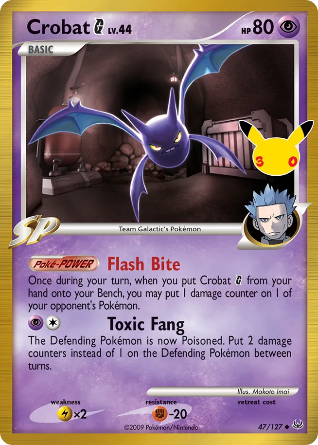 Crobat G, 30th Celebration: Classic Collection #047 / 30