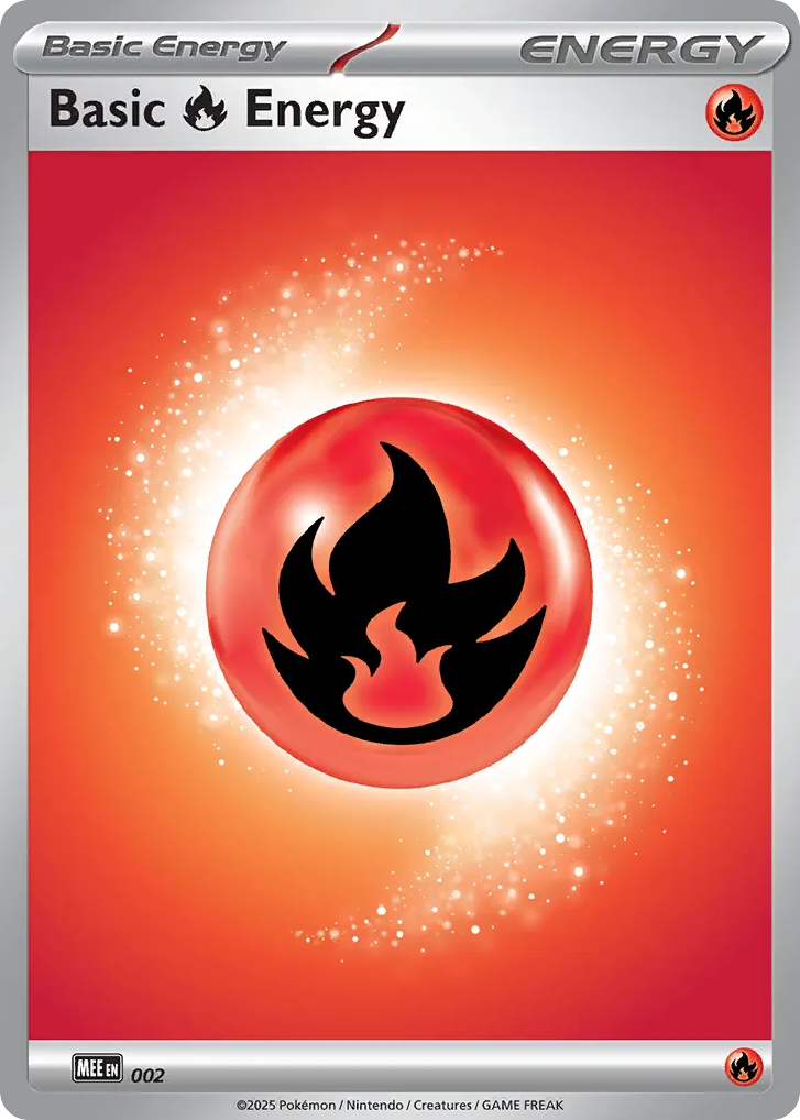 Basic Fire Energy, Mega Evolution Energies #002 / 8