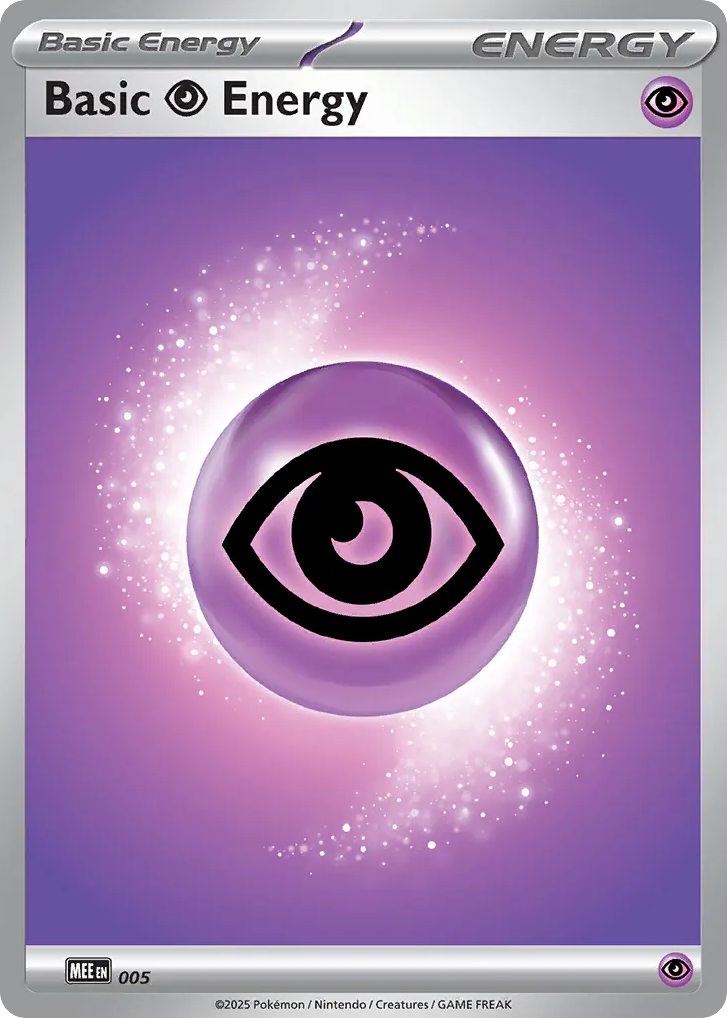 Basic Psychic Energy, Mega Evolution Energies #005 / 8