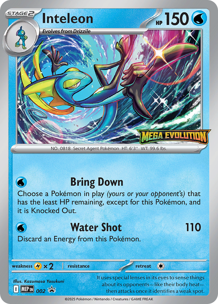 Inteleon — Mega Evolution Black Star Promos #002 / 79