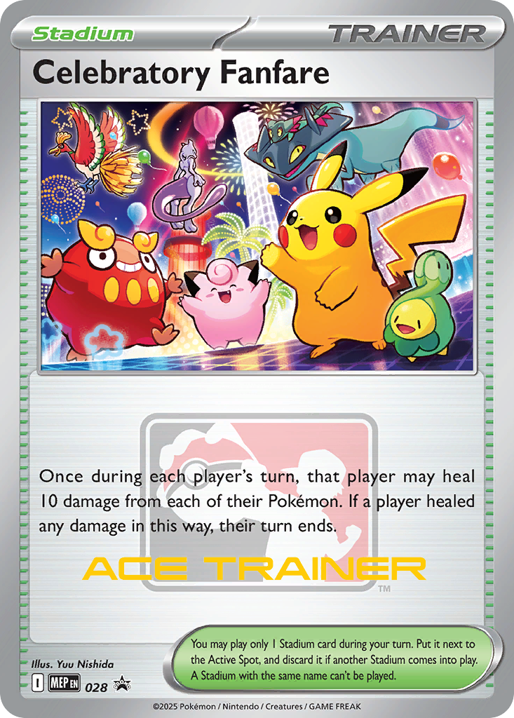 Celebratory Fanfare — Mega Evolution Black Star Promos #028 / 79