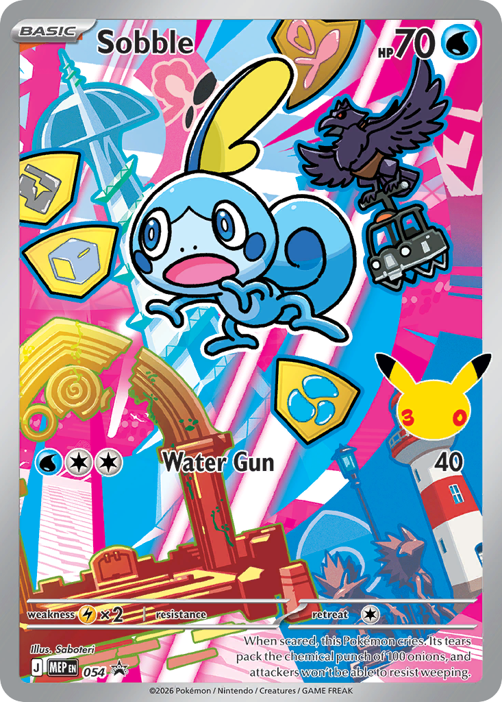 Sobble — Mega Evolution Black Star Promos #054 / 79