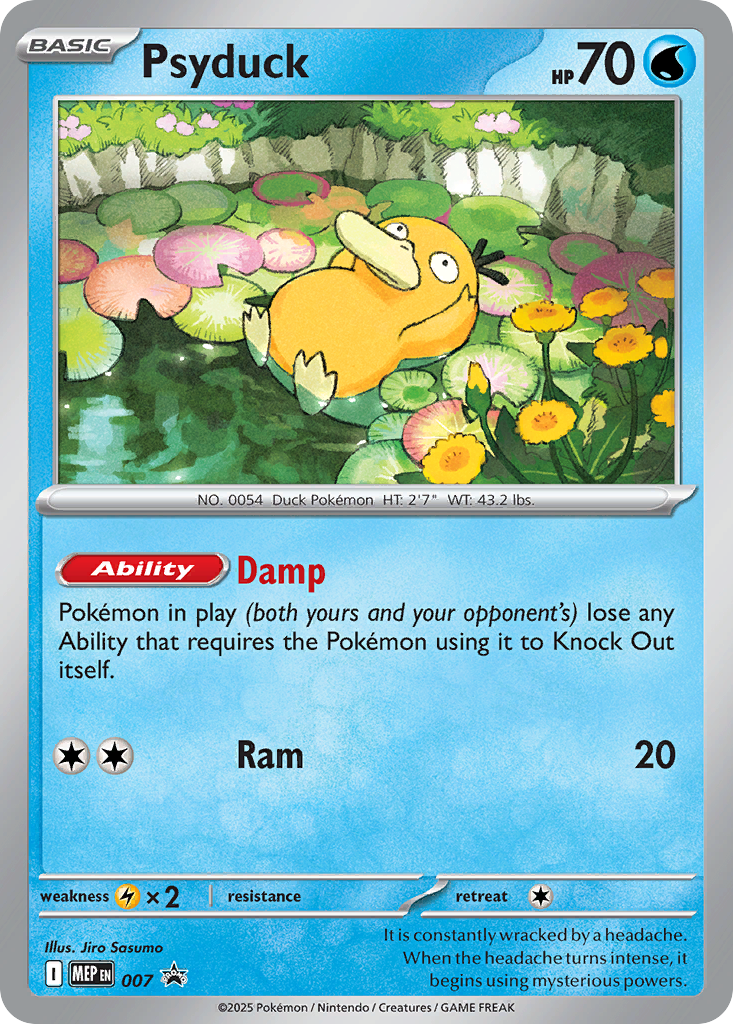 Psyduck — Mega Evolution Black Star Promos #007 / 79