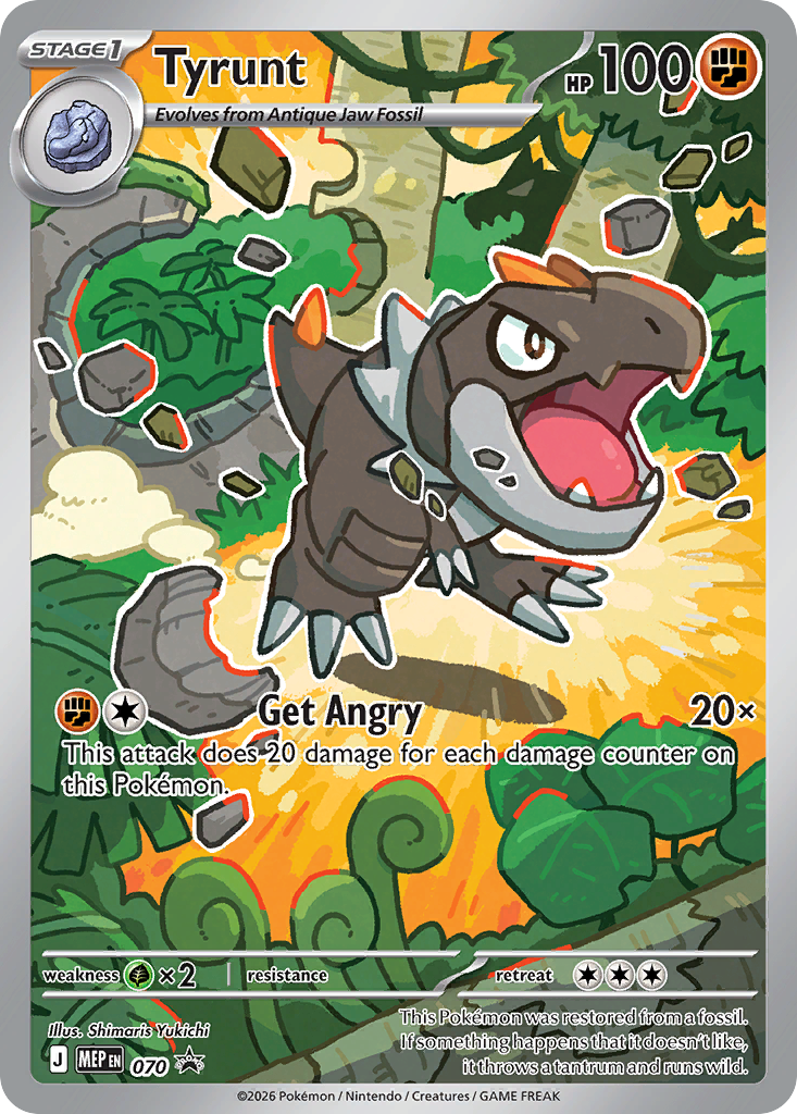 Tyrunt — Mega Evolution Black Star Promos #070 / 79