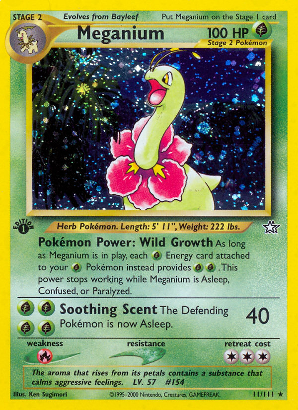 Meganium — Neo Genesis #011 / 111