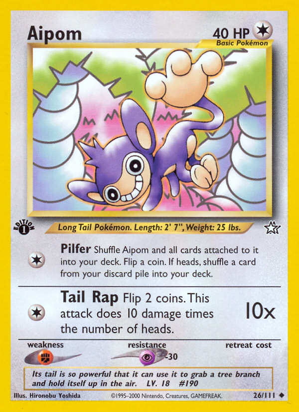 Aipom — Neo Genesis #026 / 111