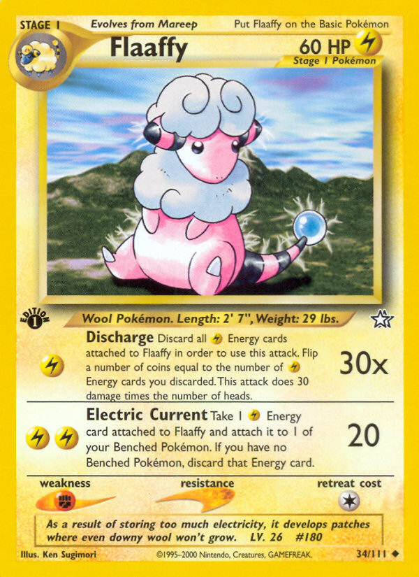 Flaaffy — Neo Genesis #034 / 111