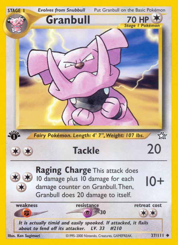 Granbull — Neo Genesis #037 / 111