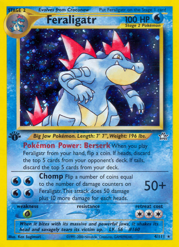 Feraligatr — Neo Genesis #004 / 111