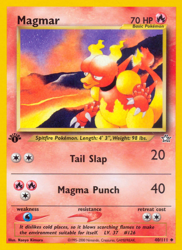Magmar — Neo Genesis #040 / 111