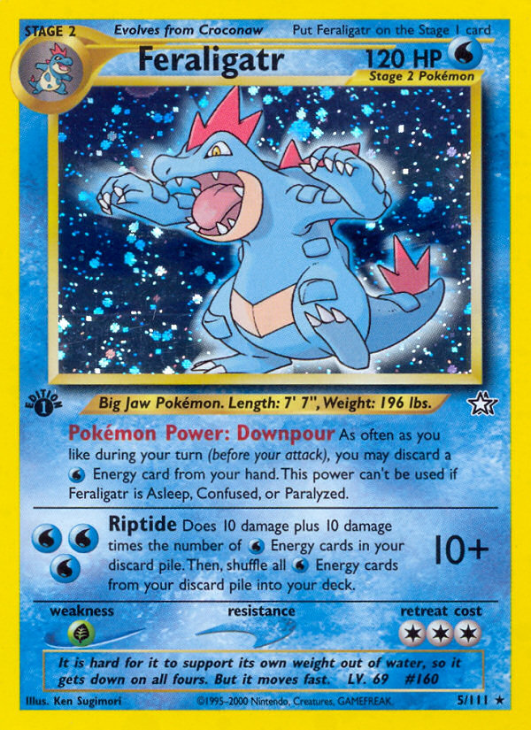 Feraligatr — Neo Genesis #005 / 111