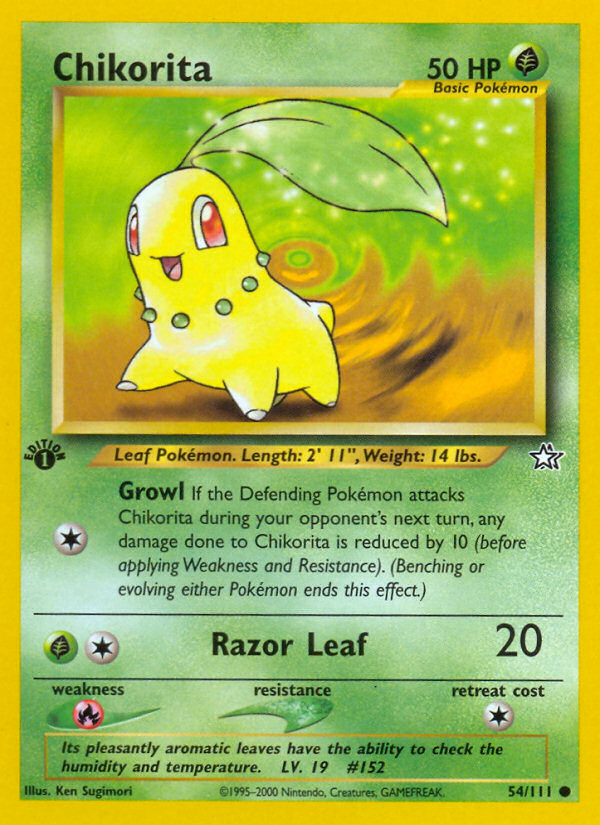 Chikorita — Neo Genesis #054 / 111