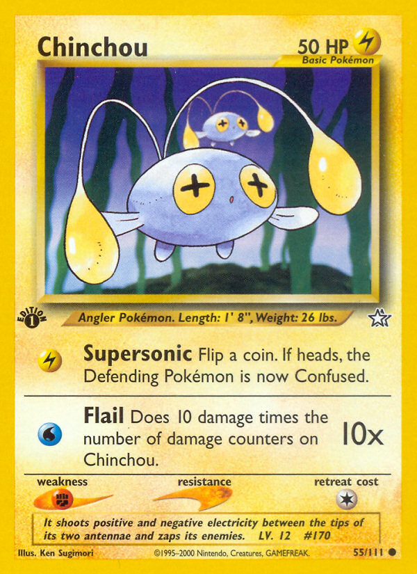 Chinchou — Neo Genesis #055 / 111