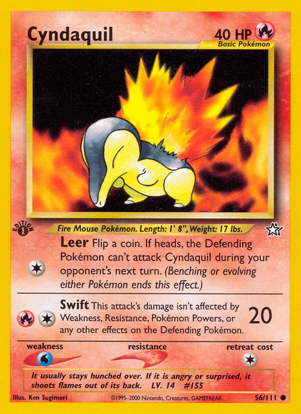 Cyndaquil — Neo Genesis #056 / 111