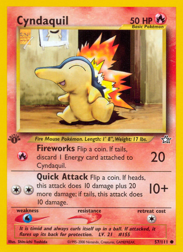 Cyndaquil — Neo Genesis #057 / 111