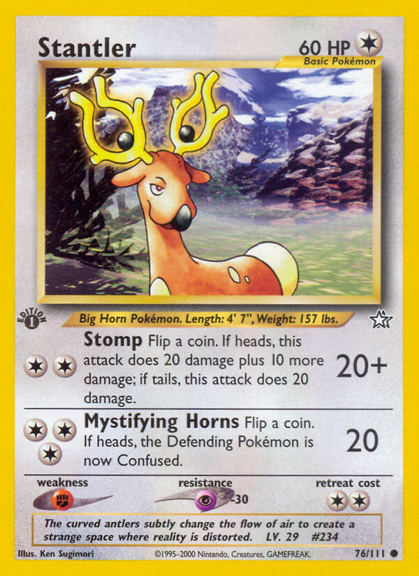 Stantler — Neo Genesis #076 / 111