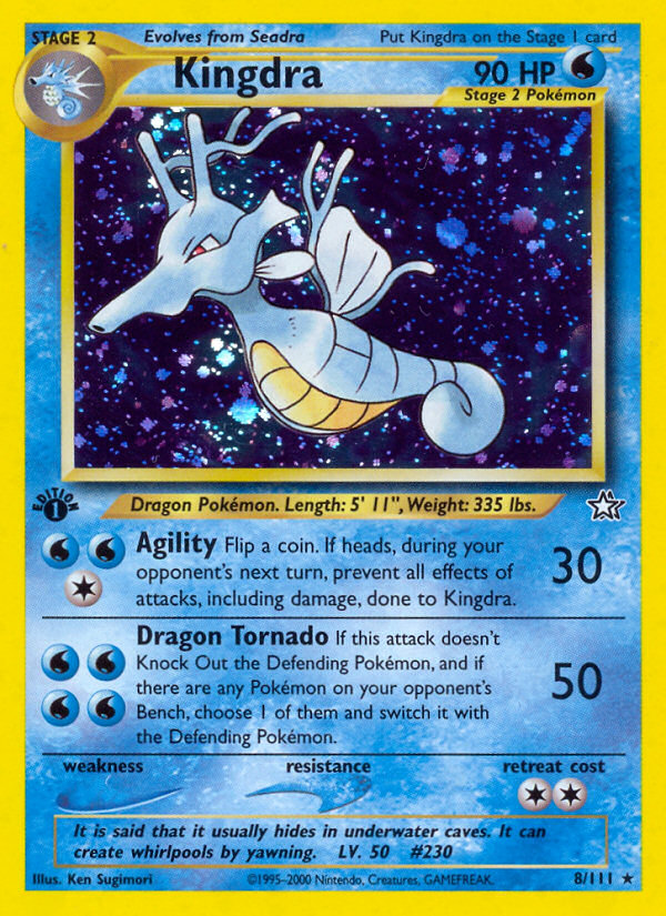 Kingdra — Neo Genesis #008 / 111