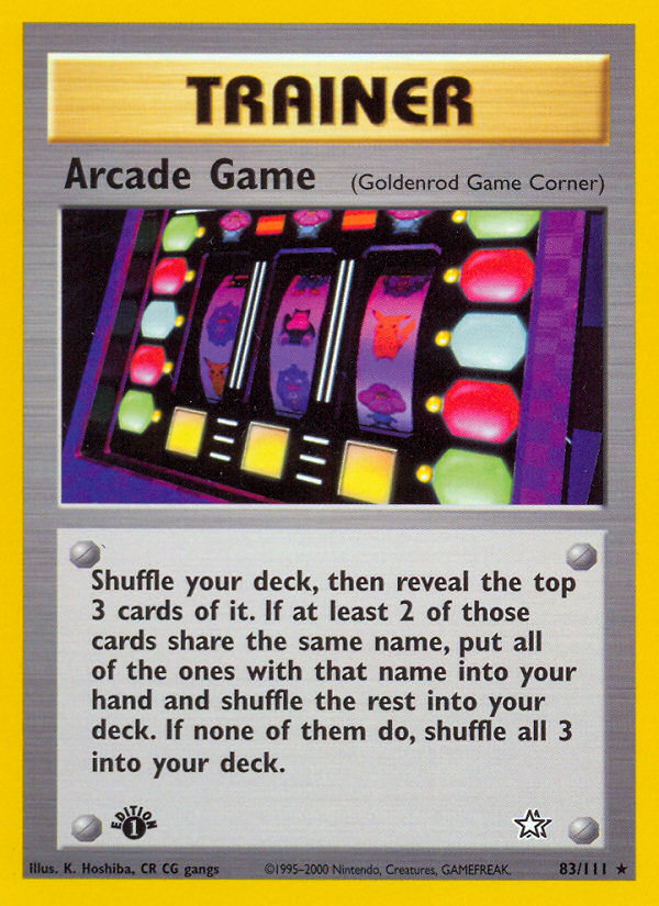 Arcade Game — Neo Genesis #083 / 111
