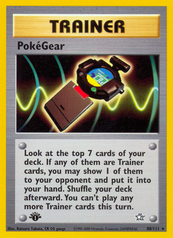PokéGear — Neo Genesis #088 / 111