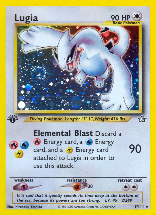 Lugia — Neo Genesis #009 / 111