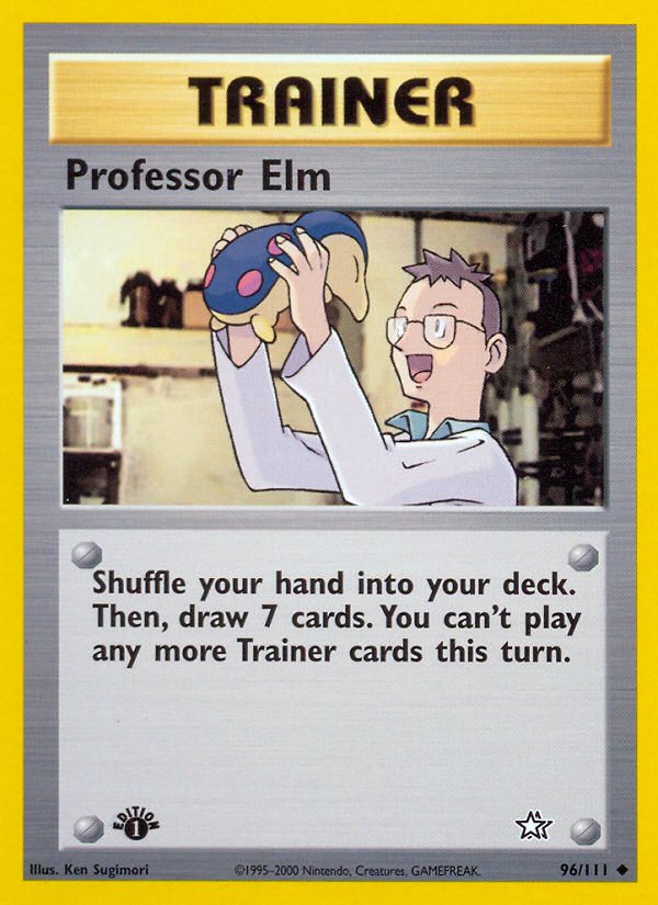 Professor Elm — Neo Genesis #096 / 111