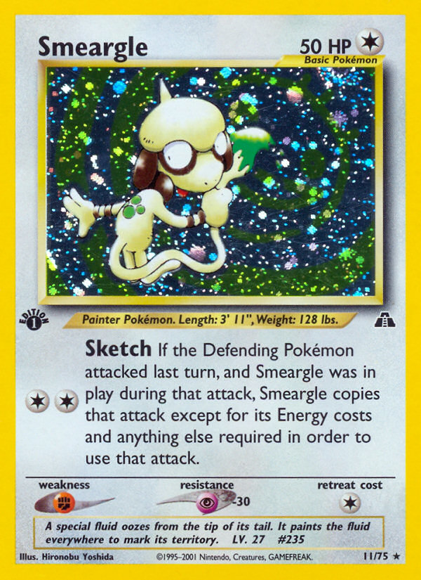 Smeargle — Neo Discovery #011 / 75