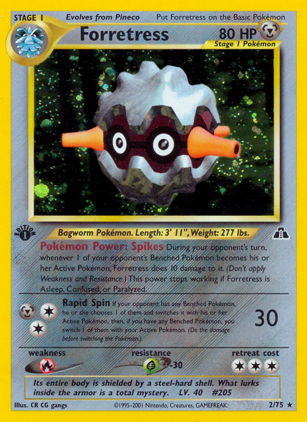 Forretress — Neo Discovery #002 / 75