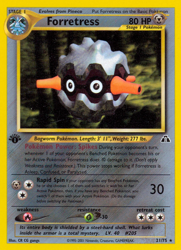 Forretress — Neo Discovery #021 / 75