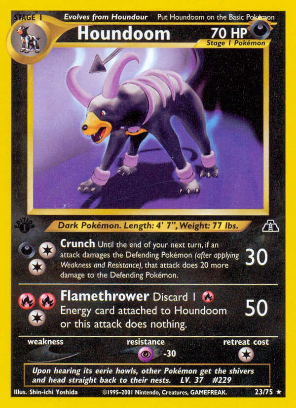 Houndoom — Neo Discovery #023 / 75
