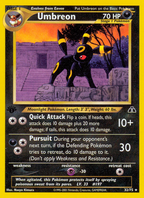 Umbreon — Neo Discovery #032 / 75