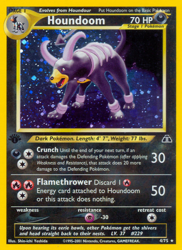 Houndoom — Neo Discovery #004 / 75