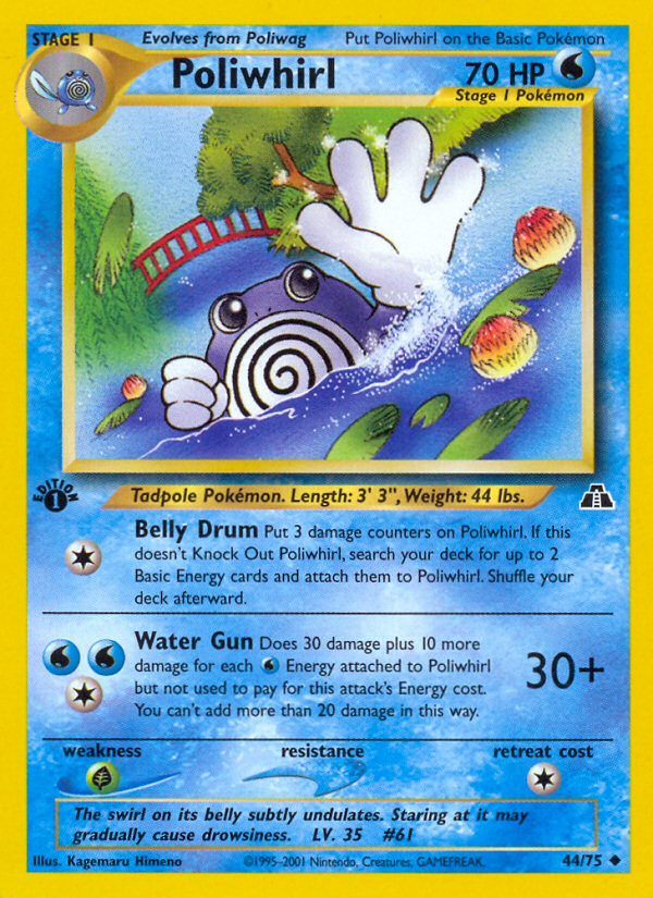 Poliwhirl — Neo Discovery #044 / 75