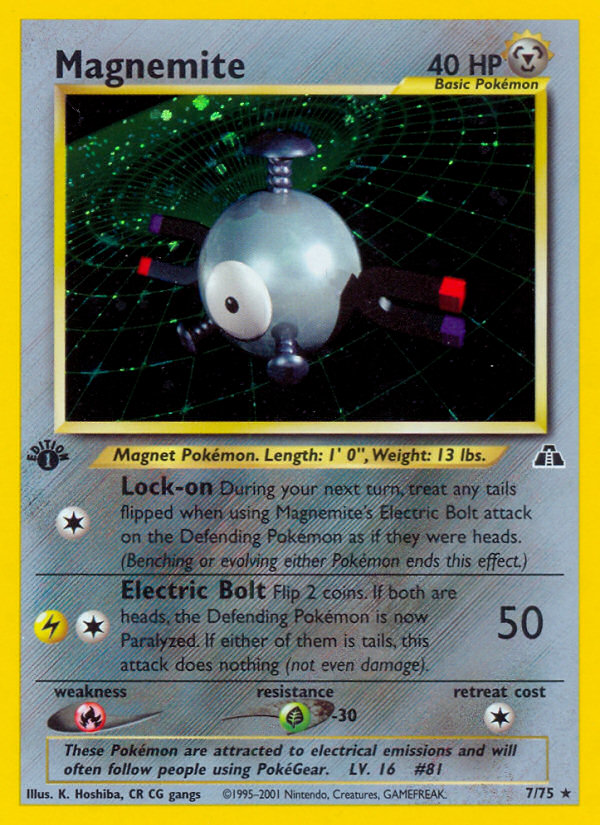 Magnemite — Neo Discovery #007 / 75