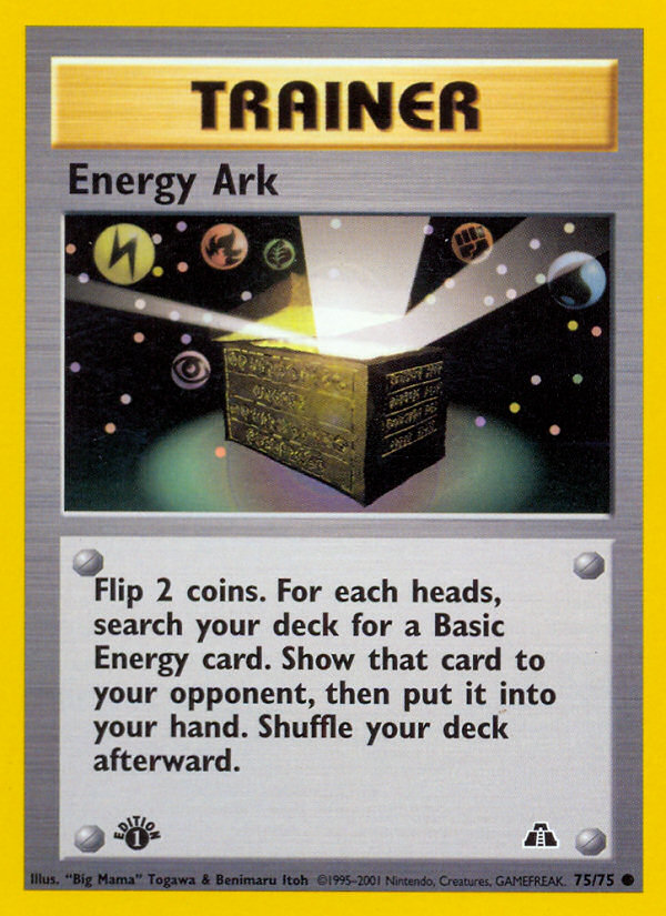 Energy Ark — Neo Discovery #075 / 75
