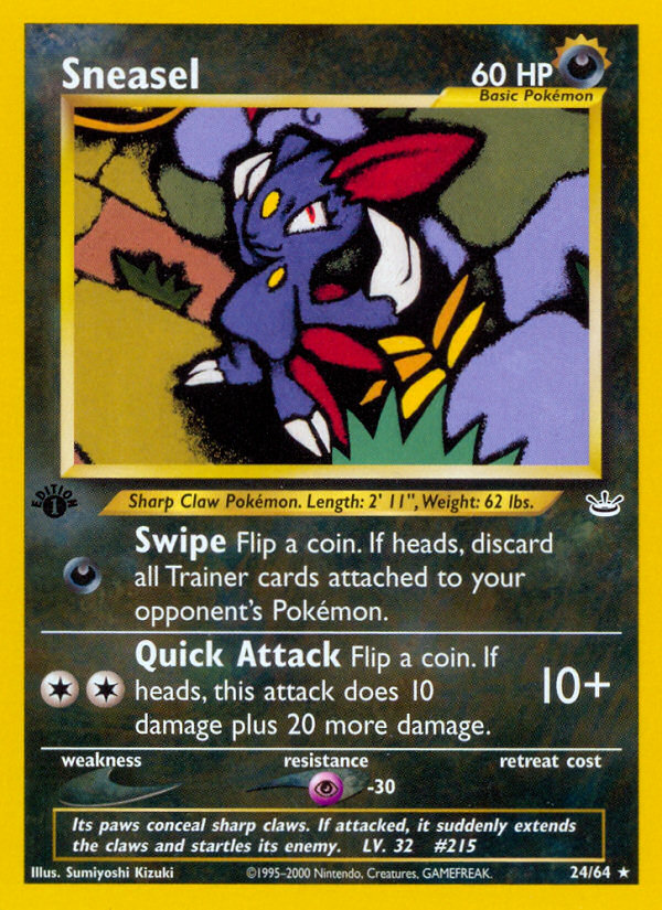 Sneasel — Neo Revelation #024 / 64