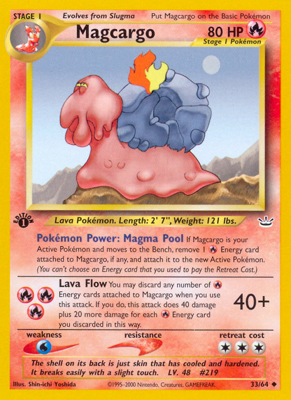 Magcargo — Neo Revelation #033 / 64