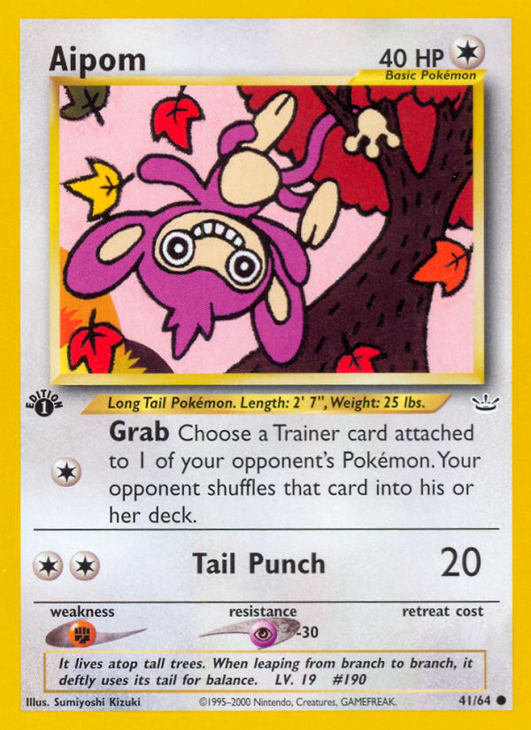 Aipom — Neo Revelation #041 / 64