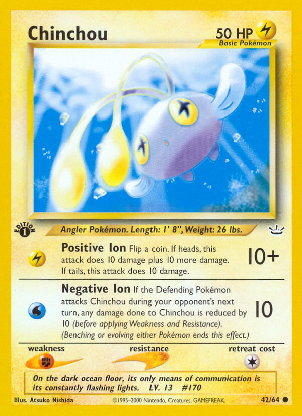 Chinchou — Neo Revelation #042 / 64