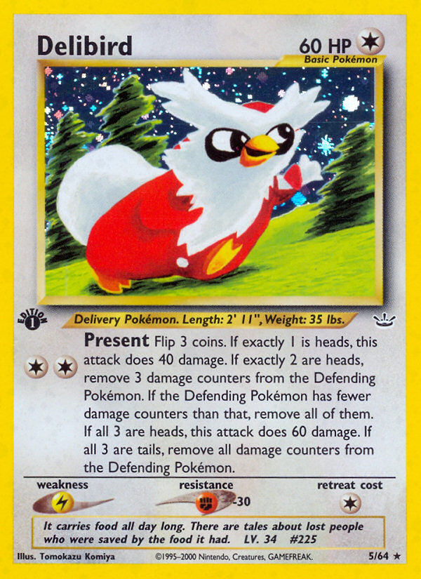 Delibird — Neo Revelation #005 / 64