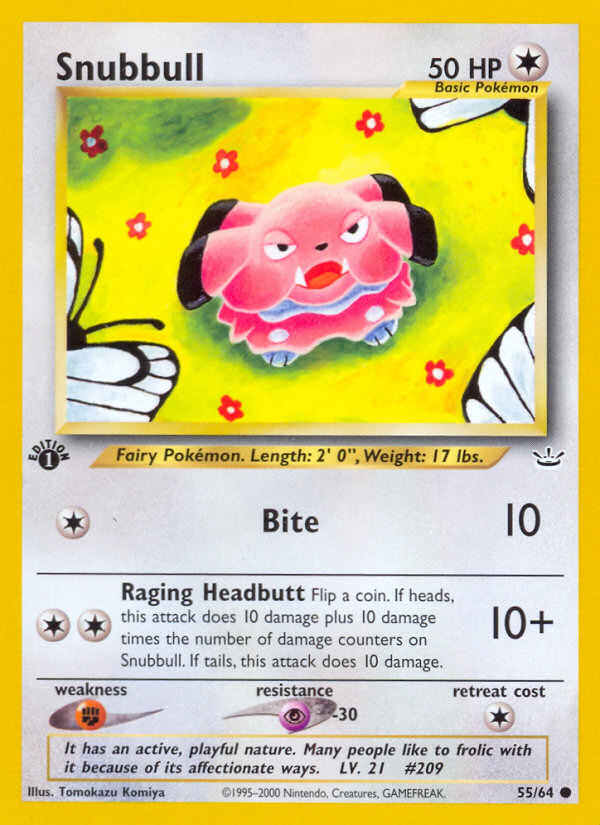Snubbull — Neo Revelation #055 / 64
