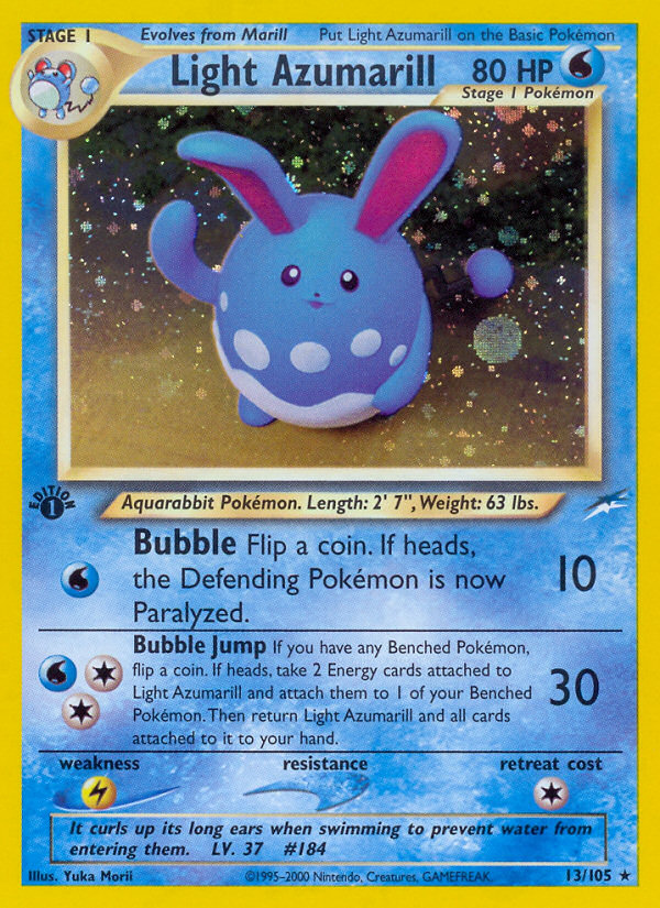 Light Azumarill — Neo Destiny #013 / 105
