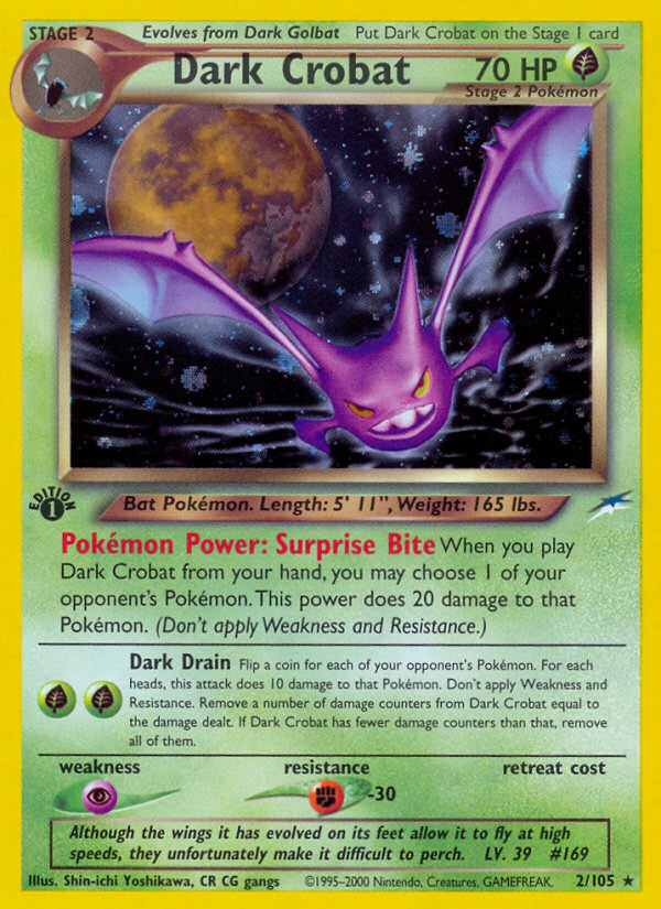 Dark Crobat — Neo Destiny #002 / 105