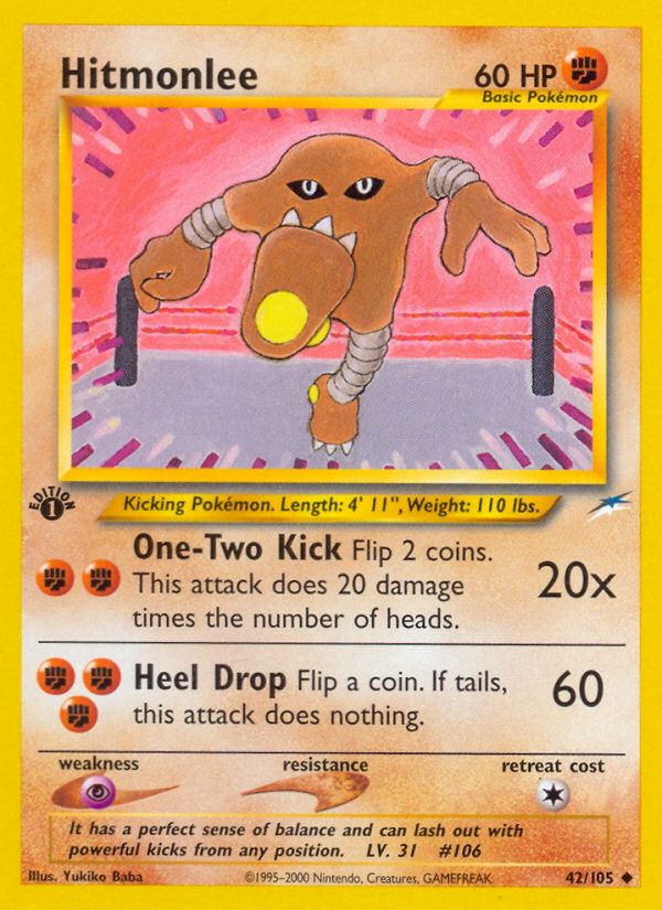 Hitmonlee — Neo Destiny #042 / 105