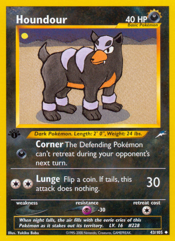 Houndour — Neo Destiny #043 / 105