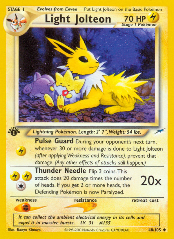 Light Jolteon — Neo Destiny #048 / 105