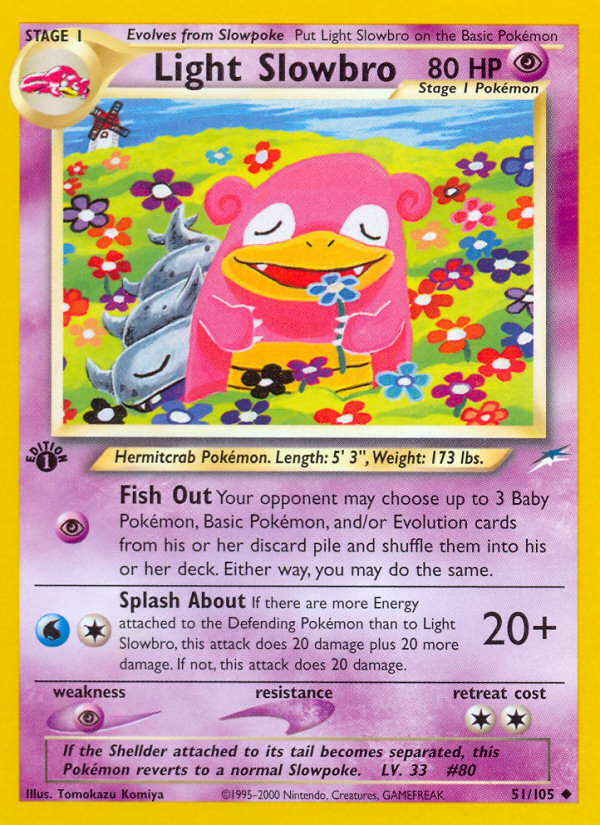 Light Slowbro — Neo Destiny #051 / 105