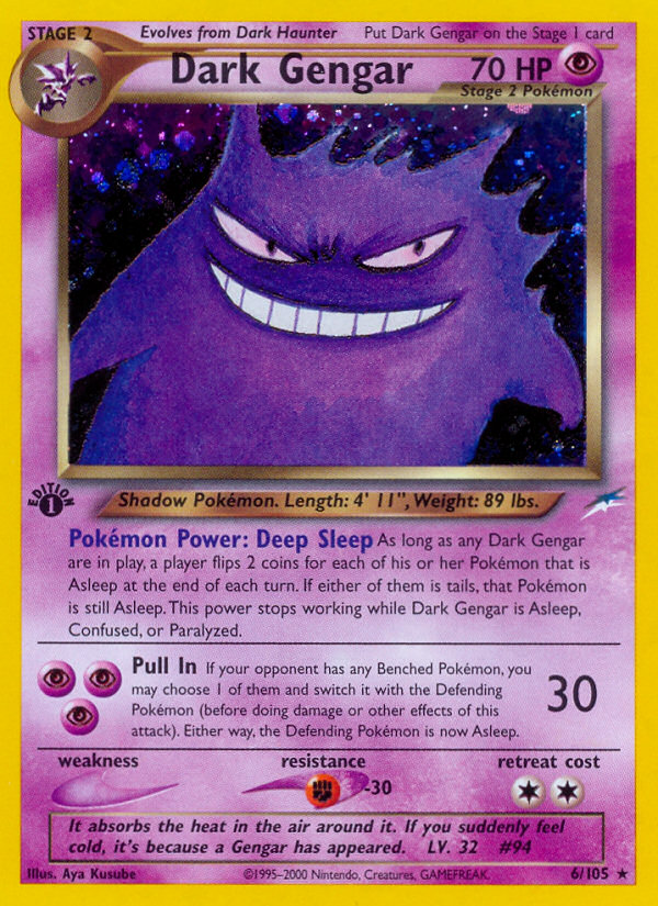 Dark Gengar — Neo Destiny #006 / 105