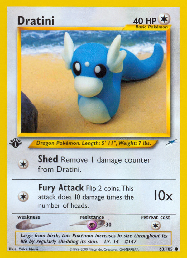Dratini — Neo Destiny #063 / 105