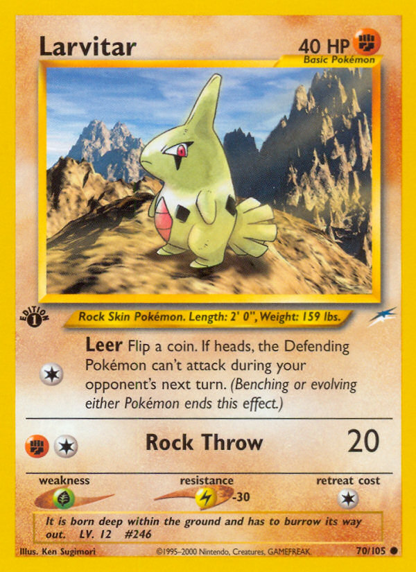 Larvitar — Neo Destiny #070 / 105